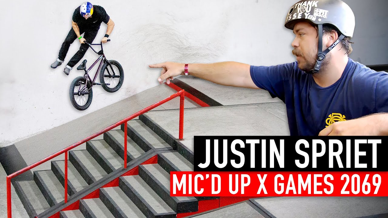 MIC'D UP WITH JUSTIN SPRIET – X GAMES 2069 (Better late than never?)