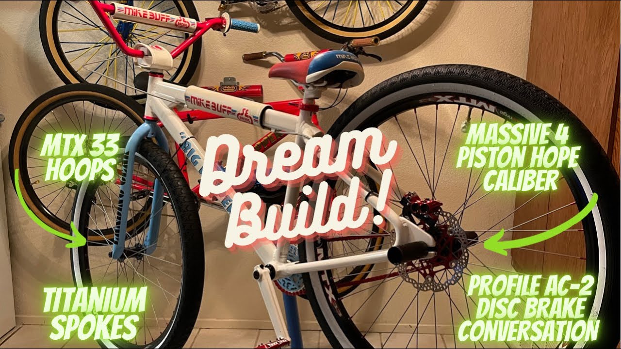 DREAM BUILD BIG BMX – Se Bikes 29” Mike Buff