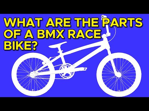 What are the parts of a BMX Race Bike?