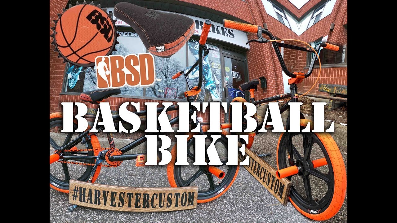 Custom Basketball BMX Bike @ Harvester Bikes