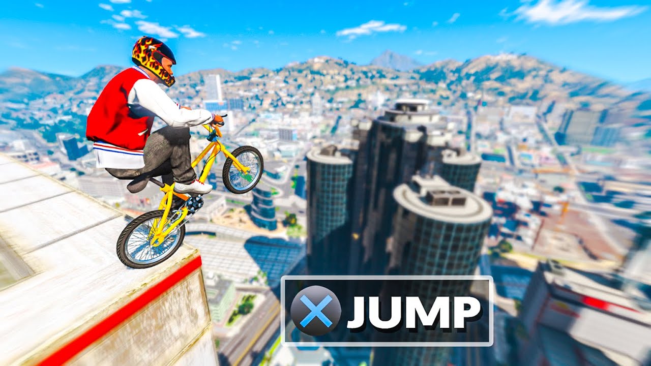 I Became A PRO BMX STUNTER In GTA 5… almost
