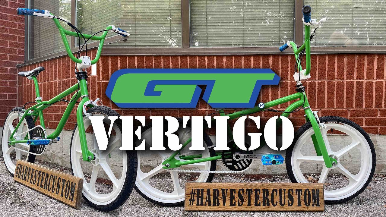 CUSTOM 90's GT Vertigo Old School BMX Build @ Harvester Bikes