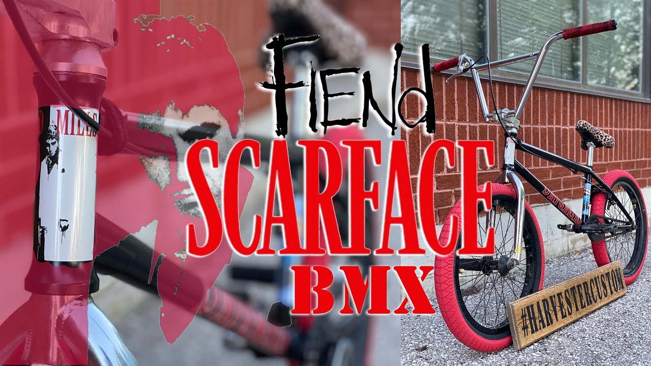 Fiend “Lewis Mills” Scarface Theme BMX Build @ Harvester Bikes