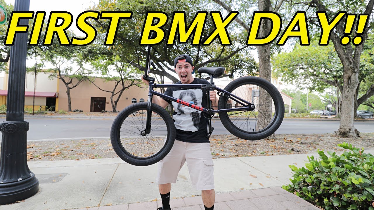 2018 Kink BMX bike unboxing + FIRST TIME RIDE!