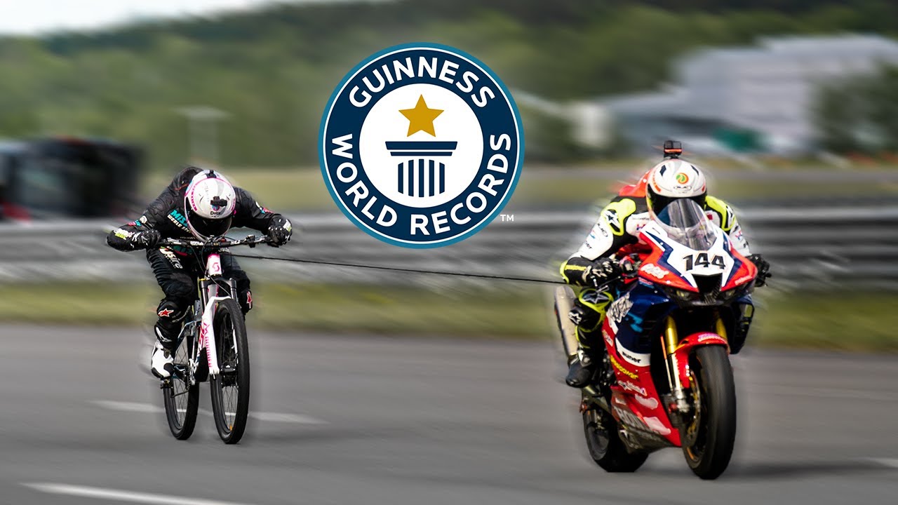 Fastest Towed Bicycle – Guinness World Records