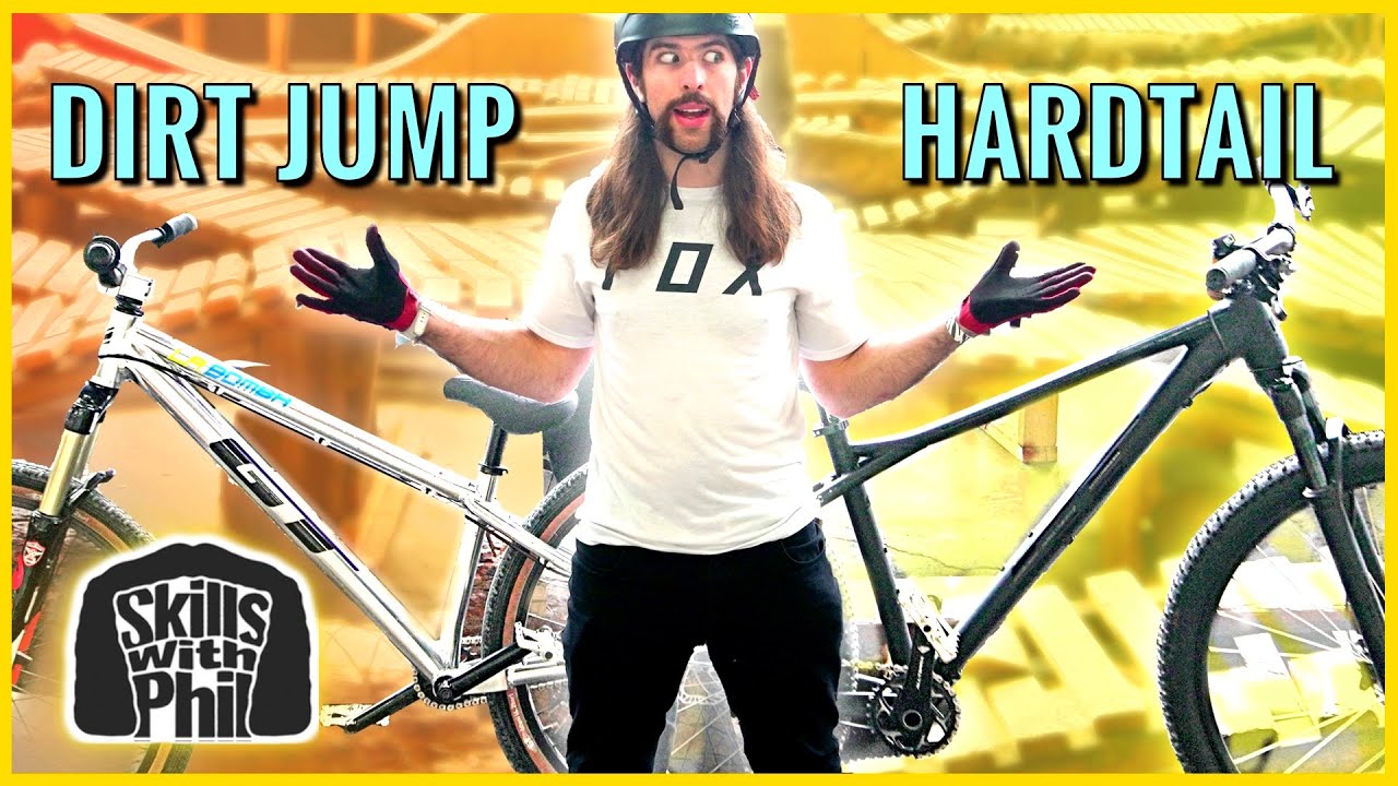 Hardtail vs Dirt Jump MTB at Rays Indoor Mountain Bike Park