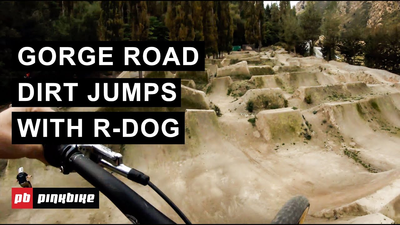 A Tour of Gorge Road Dirt Jumps w/ R-Dog