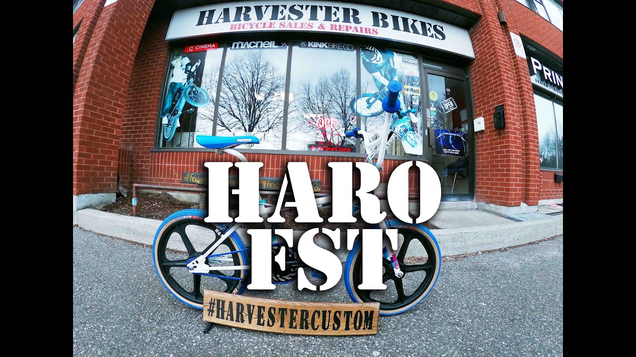 Old School Haro FST Freestyler BMX Build @ Harvester Bikes