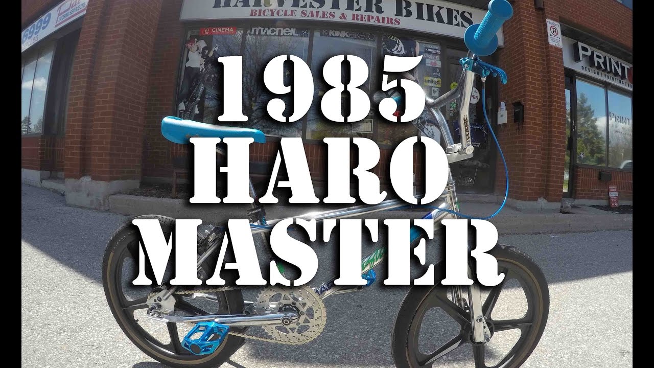 1985 HARO MASTER Custom Build @ Harvester Bikes OLD SCHOOL BMX