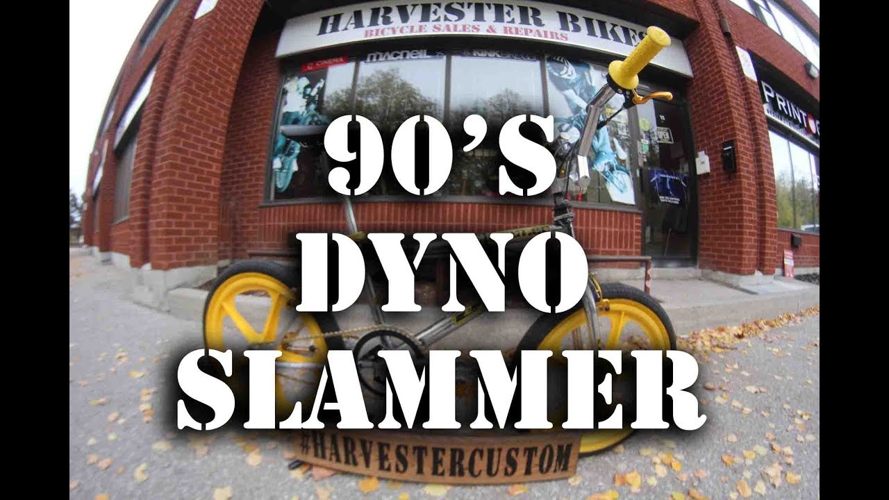 Custom 90's Dyno Slammer Old School BMX Build @ Harvester Bikes