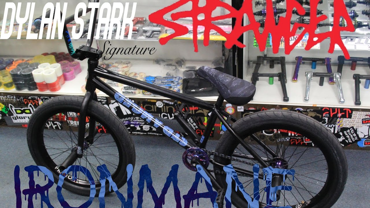 BUILDING UP MY SIGNATURE BMX FRAME THE IRONMANE | DYLAN STARK STRANGER BMX