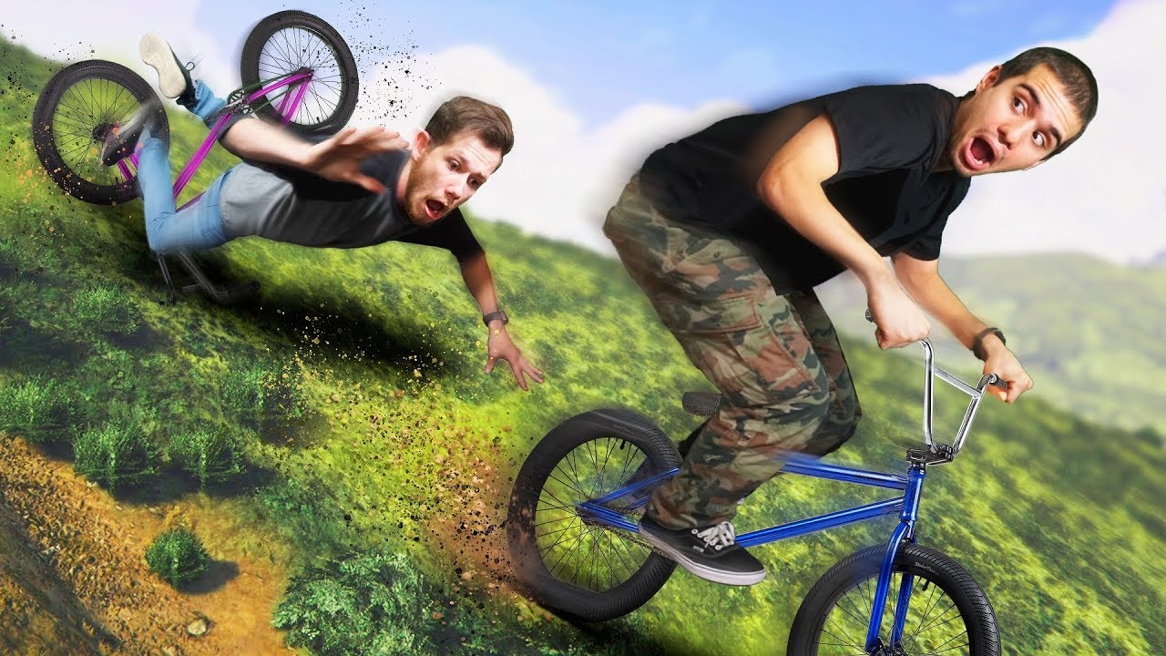 DANGEROUS BMX Race Down A Mountain! | GTA5