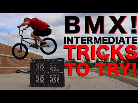 BMX TRICKS TO TRY FOR INTERMEDIATE RIDERS!