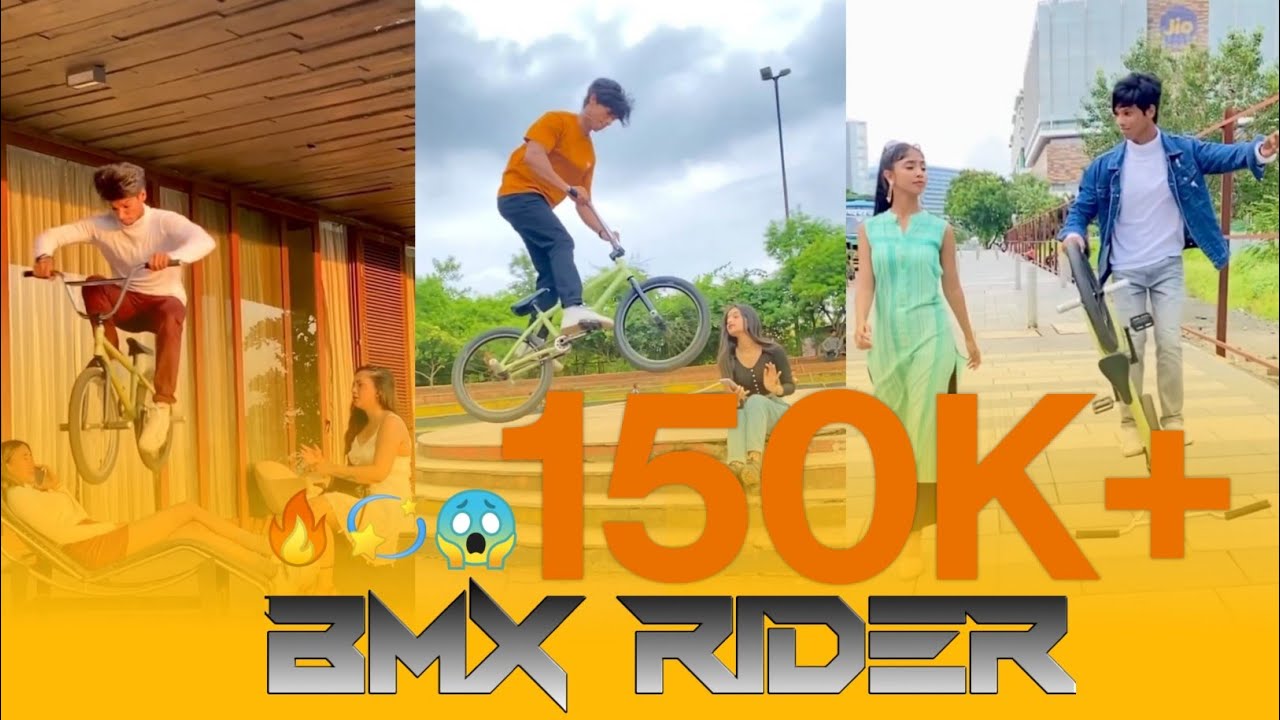 bmx cycle stunt tiktok video | Yusuf Shaik bmx stunts tiktok video | By reels factory | 007