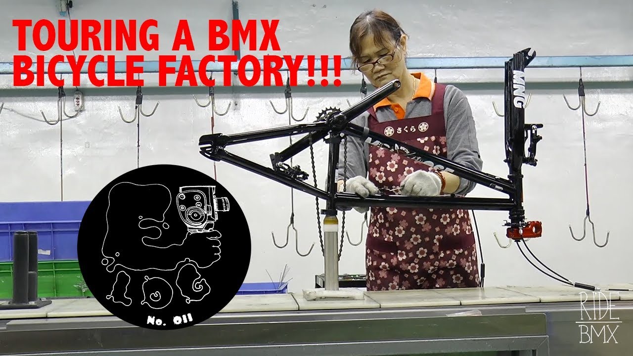 TOURING A BMX BICYCLE FACTORY IN TAIWAN W/ GT!! || E-LOG 011