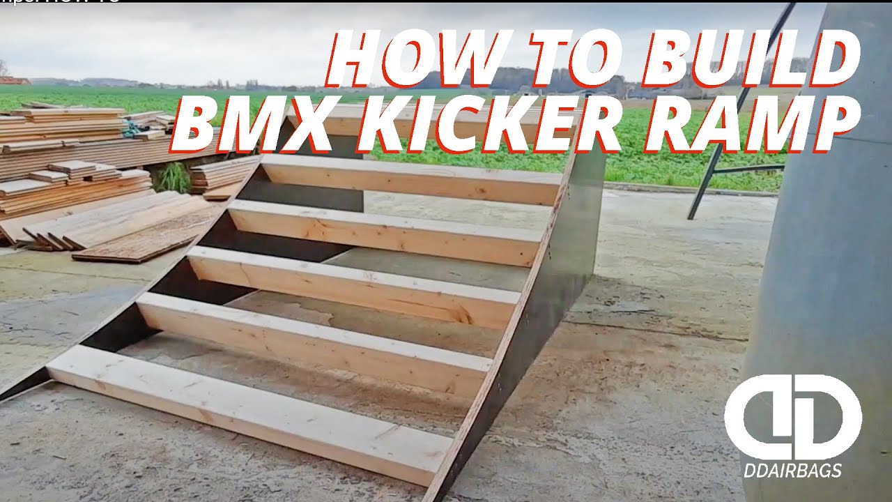 How To Build a BMX Kicker Ramp and Landing – Complete Build