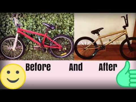 BMX bike Restoration//Bike Build//How to – Episode 1