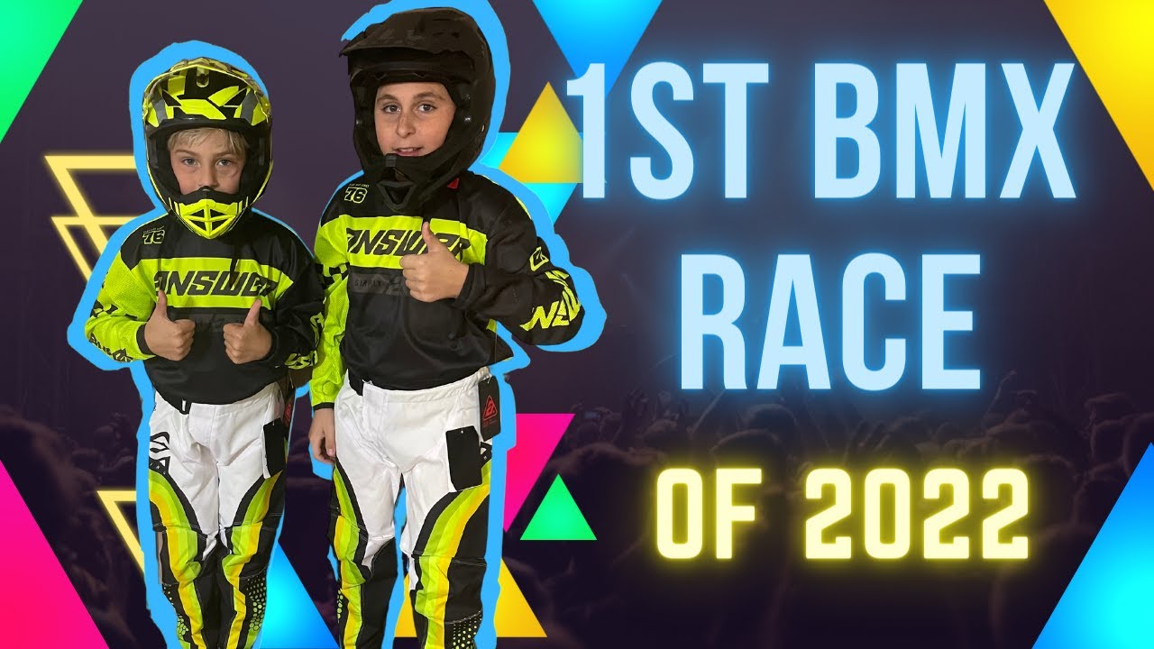 Our 1st BMX Race Of 2022 || We Get 1st Place!!