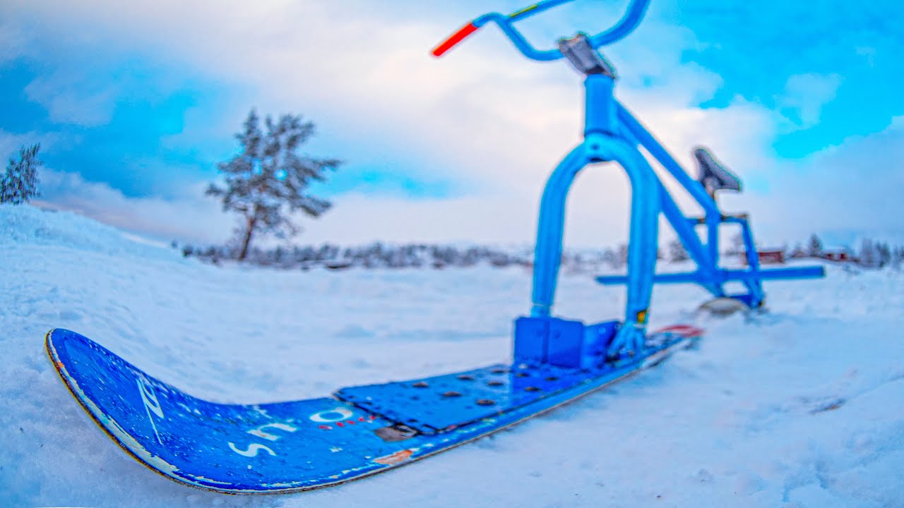 THE SNOW BMX BIKE