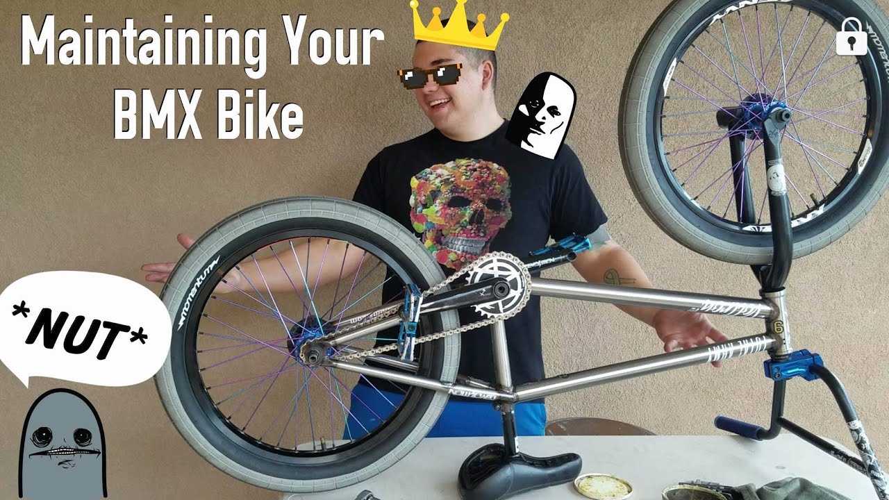 CLEANING AND MAINTAINING YOUR BMX BIKE