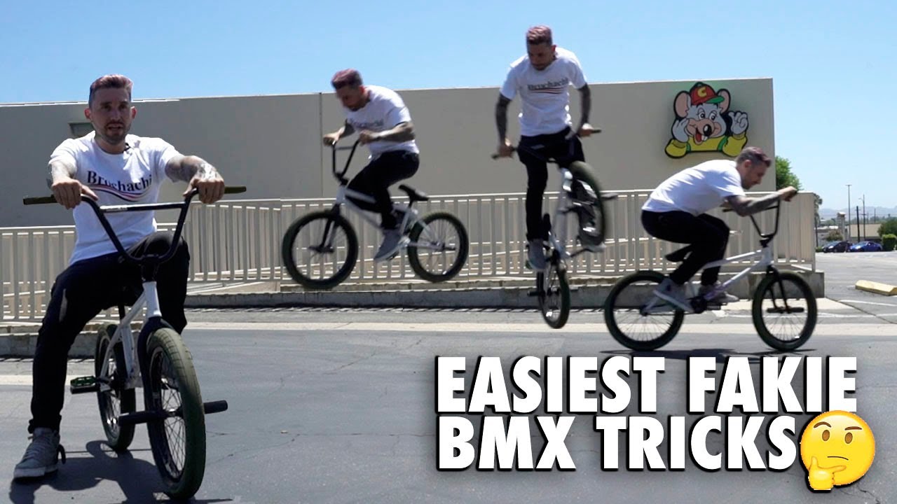 TOP 3 EASIEST BEGINNER FAKIE BMX TRICKS!
