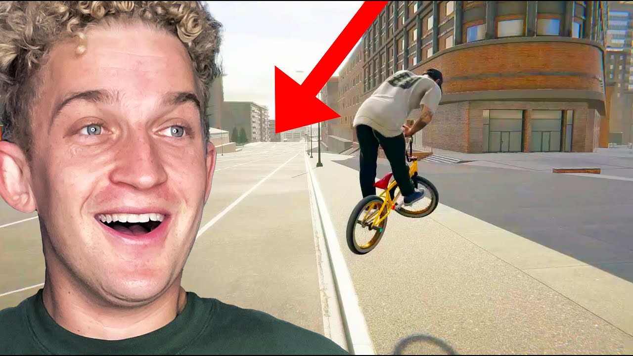 The BMX Streets map is ABSURDLY huge!
