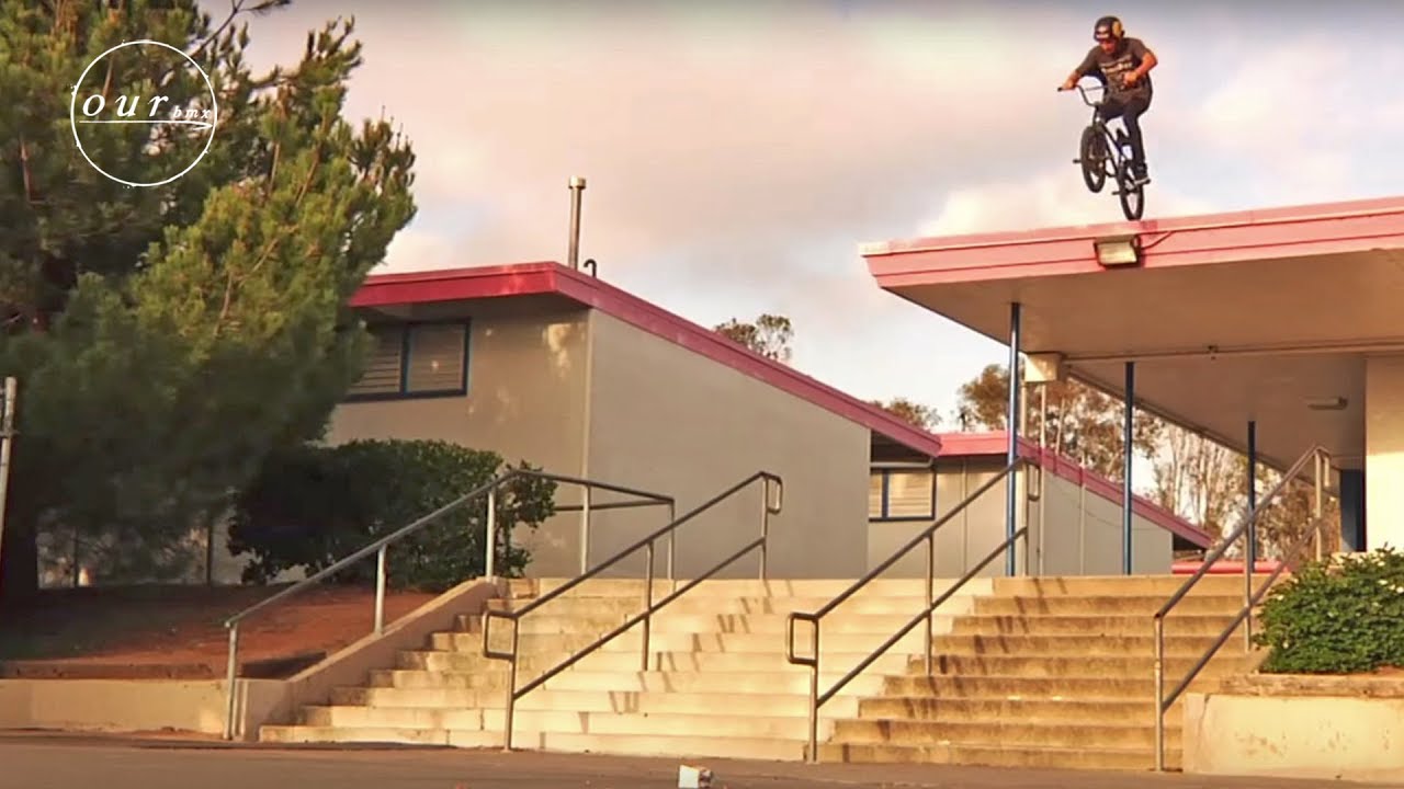 Craziest BMX Tricks Ever Done – Mike “Rooftop” Escamilla's Feeble Cut