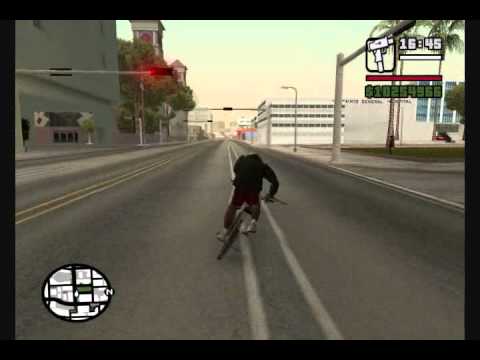 GTA San Andreas  BMX Stunts (NO CHEATS,NO MODS)