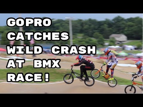 GoPro catches Wild Crash at BMX Race: USA BMX South Park