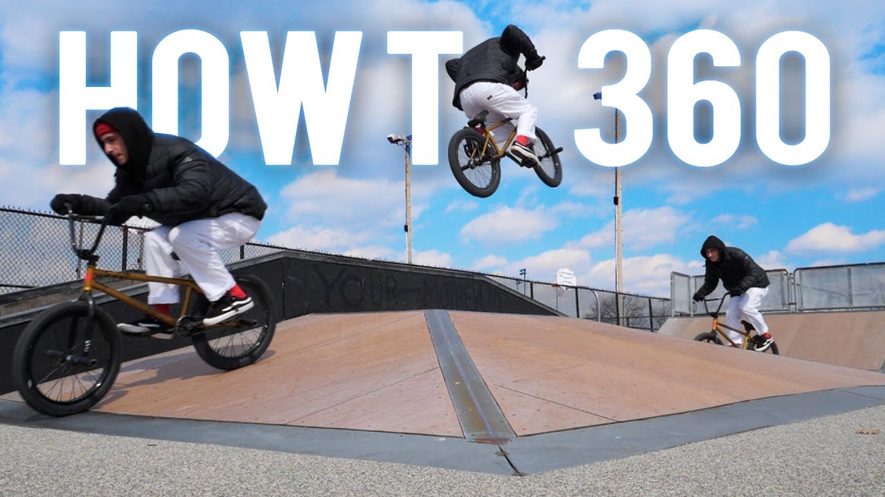HOW TO 360 ON A BMX *FAST LEARN*