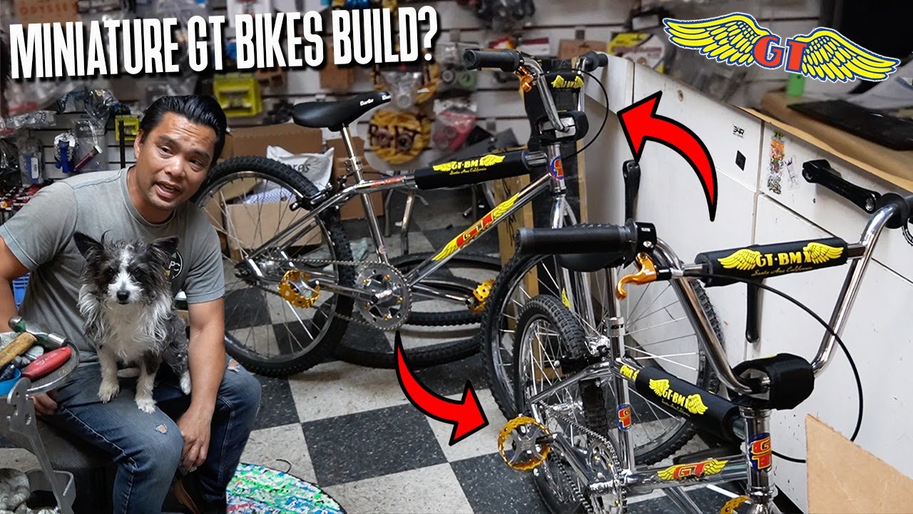 Shop Owner Creates Custom Miniature GT BMX Bike!