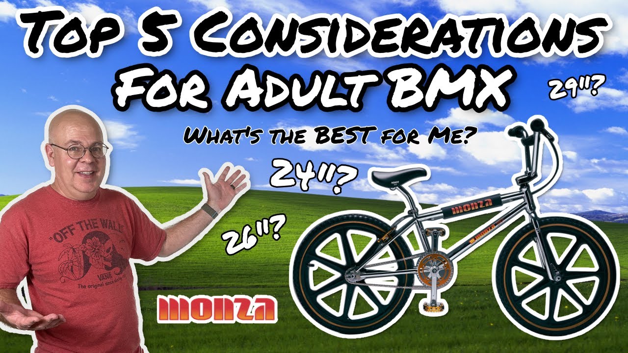 How to choose the BEST adult BMX bike: Top 5 factors you need to consider | Monza BC 24″ BMX