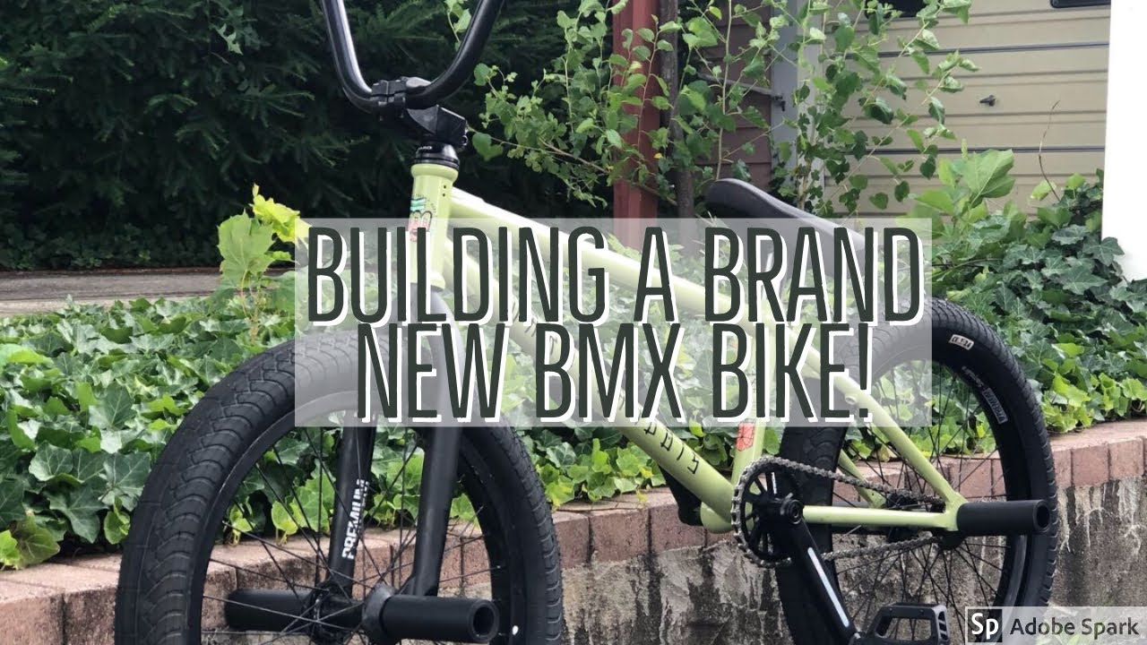 BUILDING A BRAND NEW BMX BIKE!