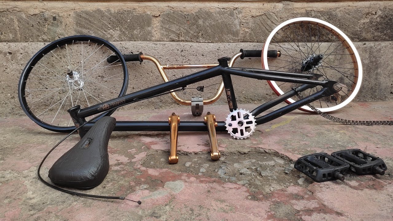 DREAM BUILD BMX – Black FitBikeCo Conway BMX Bike Build.