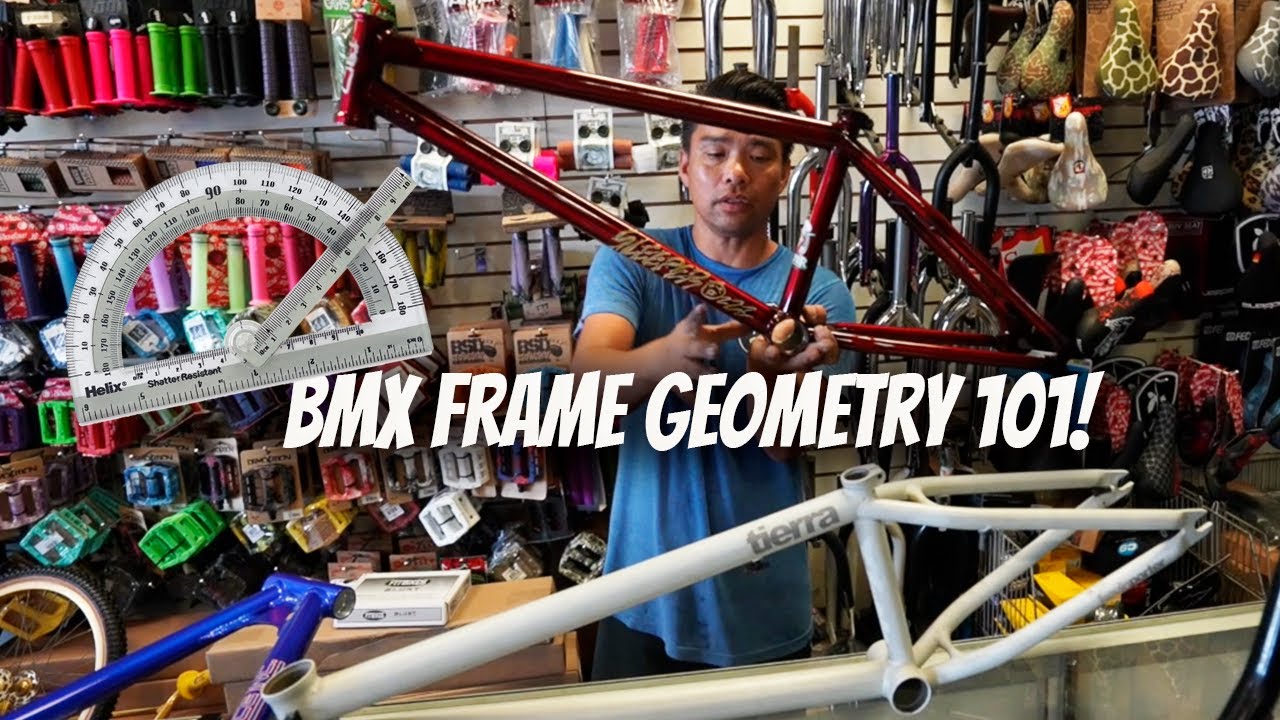 BMX Bike Frame Geometry 101! | Everything You Need To Know!!