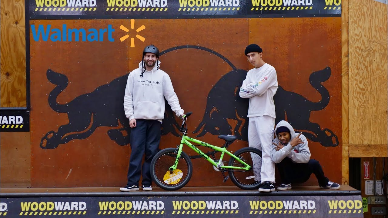 $80 Walmart BMX Bike VS Woodward