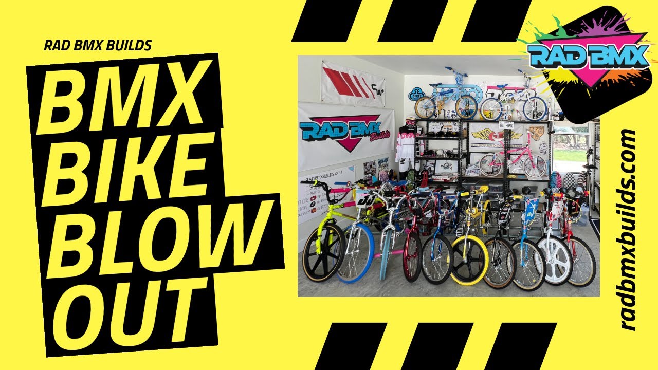 BMX BLOWOUT Selling my collection!