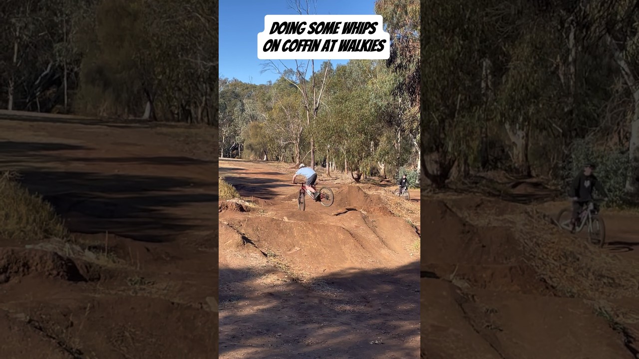 Doing some epic whips on coffin | dirt jumps