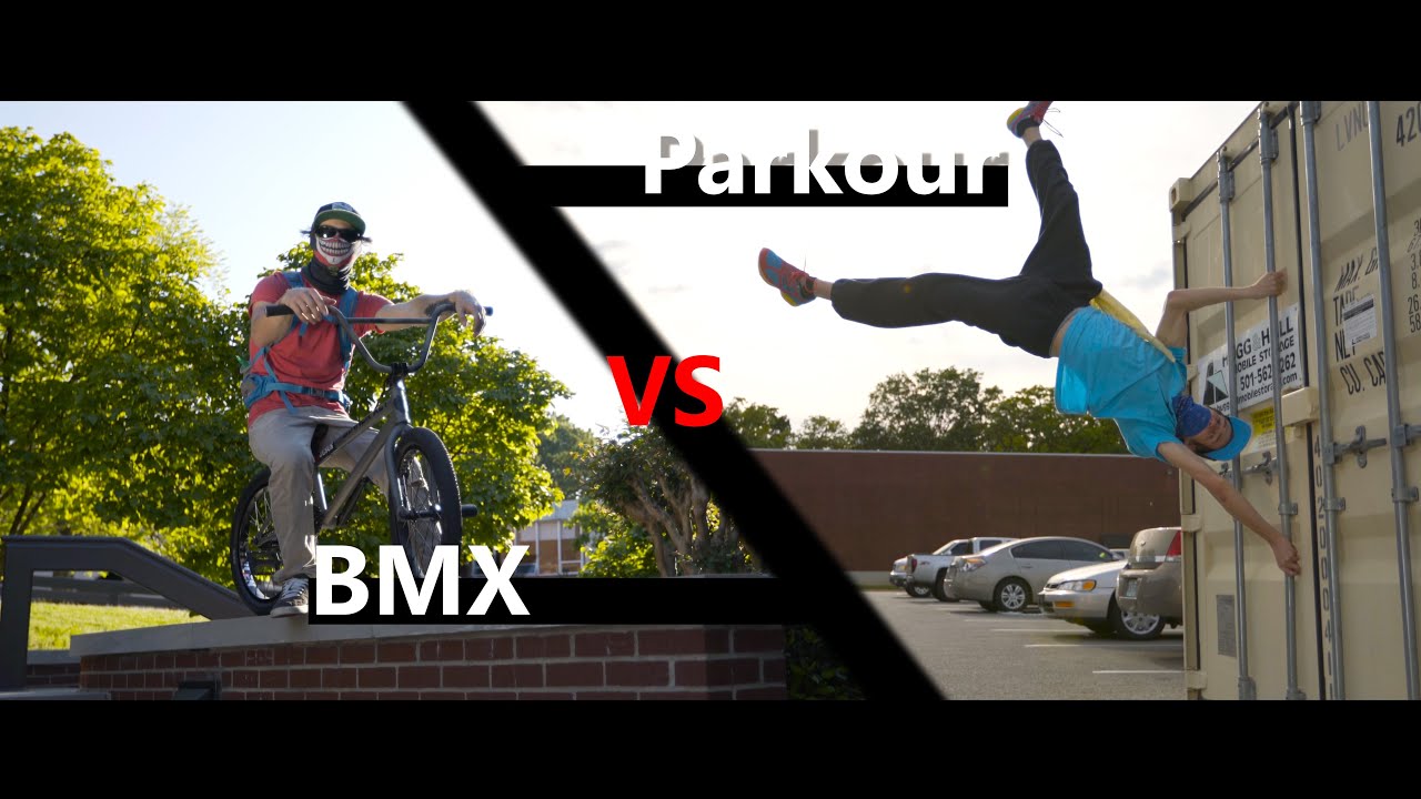 Parkour vs BMX Race! | in 4K! | with Beyond Boundaries