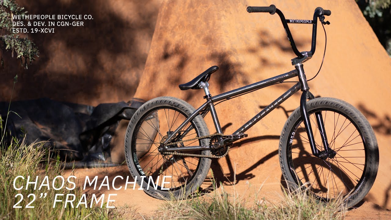 22″ WHEELED BMX BIKE? – The New Chaos Machine Frame is here.