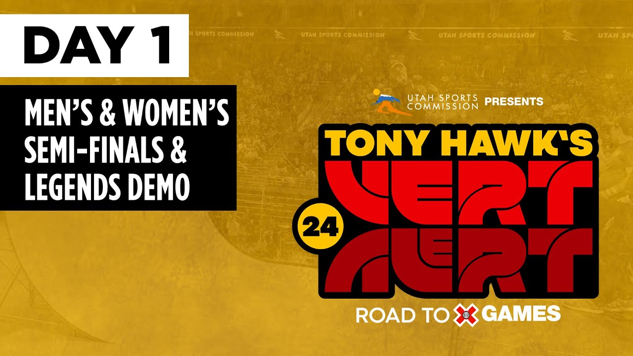 Tony Hawk's Vert Alert: Road to X Games – Day 1 LIVESTREAM | X Games