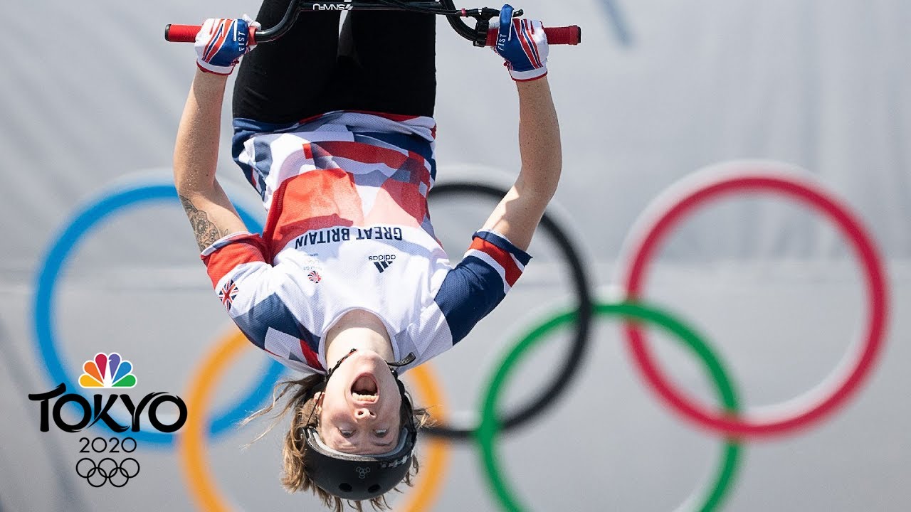 Charlotte Worthington lands FIRST EVER 360 backflip to win BMX gold | Tokyo Olympics | NBC Sports