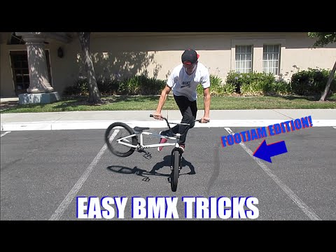 Easy BMX Tricks  – Footjam Edition!