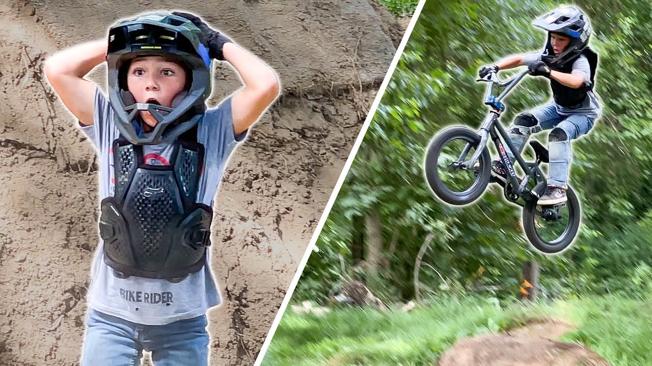 7 Year Old Hits BMX Dirt Jumps! YOUNGEST EVER!!