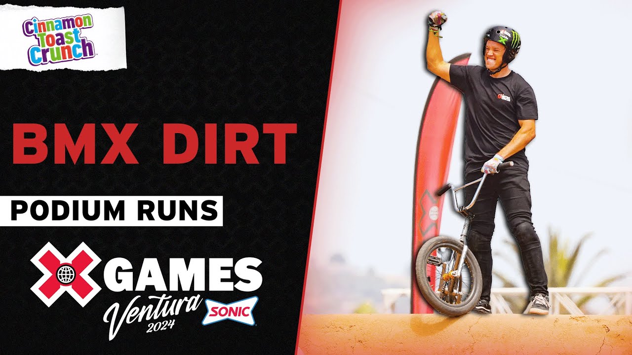 Cinnamon Toast Crunch BMX Dirt: Top 3 Runs | X Games Ventura 2024