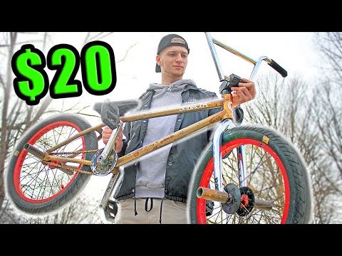 I Bought A $1000 BMX Bike For Only $20!