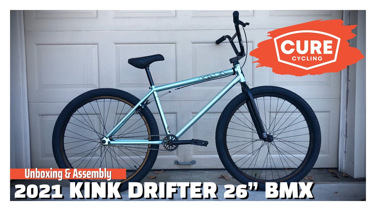 Burly Big Wheel BMX!! 2021 Kink Drifter 26” BMX Unboxing!! The Best Big BMX for Tricks and Cruising!